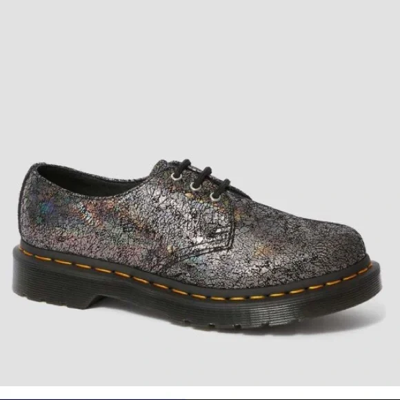 Dr. Martens 1461 Metallic Leather Oxford Shoes - Picture 1 of 8